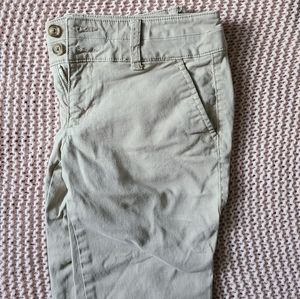 American Eagle Skinny Short Khaki Pants